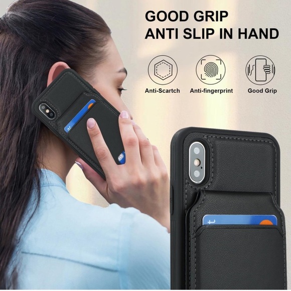 2 iPhone X/XS Case Black and olive - Picture 8 of 17